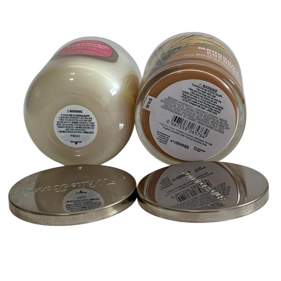 Bath & Body Works 8oz Single Wick Candles Watermelon Lemonade Mahogany Coconut - Picture 3 of 4